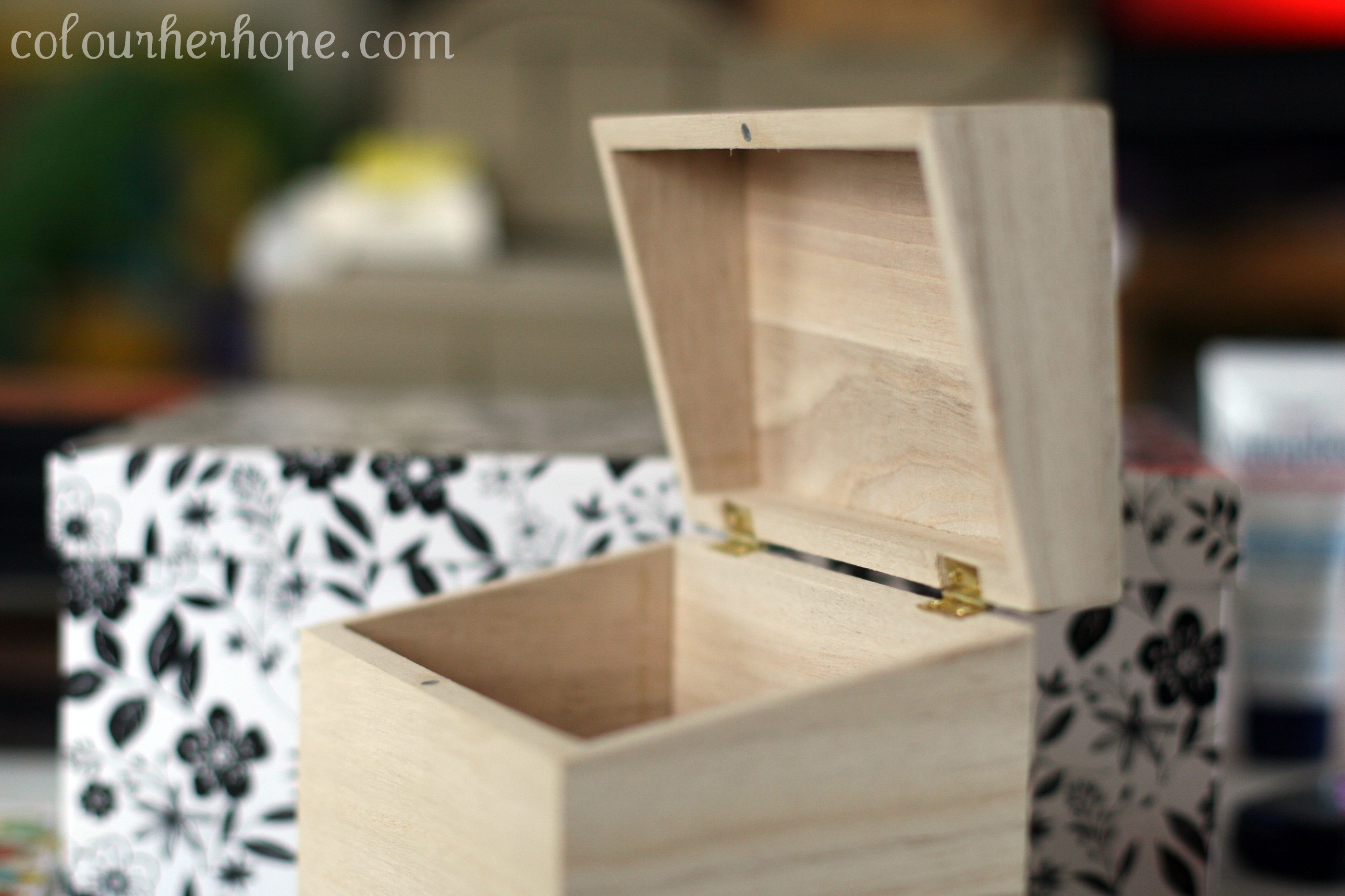 Best ideas about DIY Recipe Box
. Save or Pin DIY Recipe Box – Colour Her Hope Now.