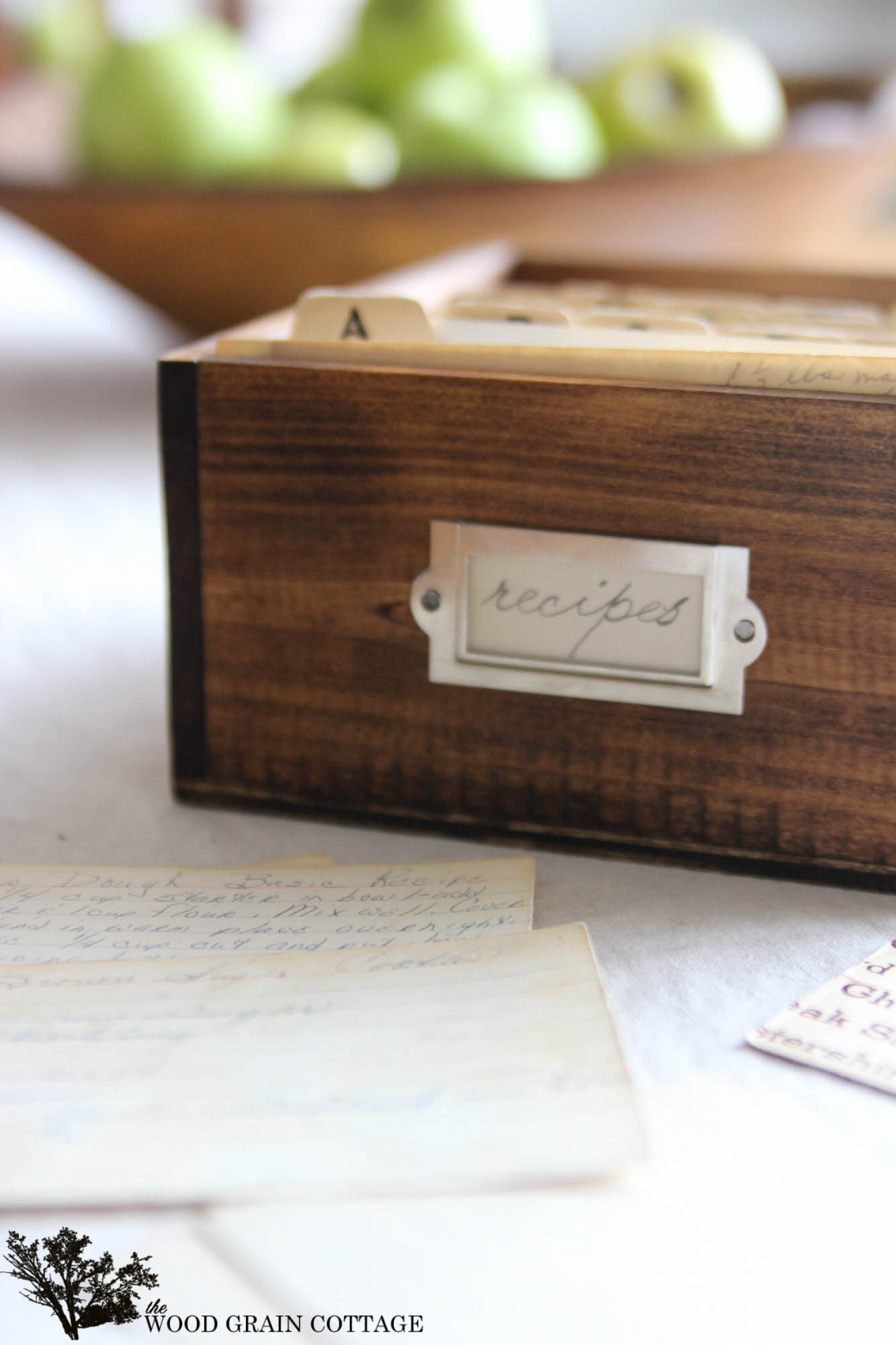 Best ideas about DIY Recipe Box
. Save or Pin DIY Recipe Box The Wood Grain Cottage Now.