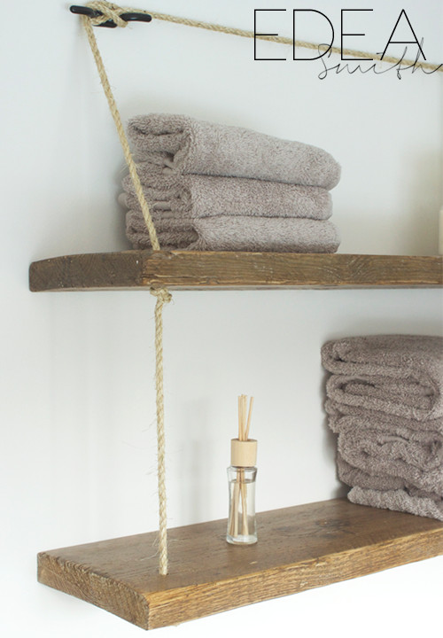 Best ideas about DIY Reclaimed Wood Shelves
. Save or Pin DIY RECLAIMED WOOD BATHROOM SHELVES Now.