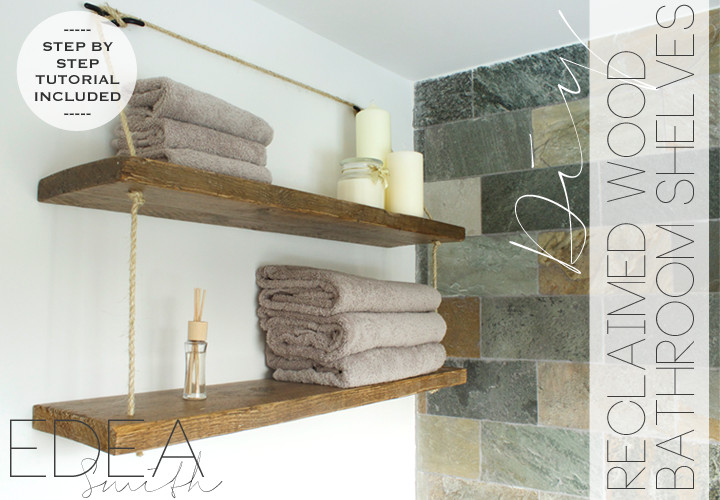 Best ideas about DIY Reclaimed Wood Shelves
. Save or Pin DIY RECLAIMED WOOD SPA STYLE BATH BOARD [Plans] Now.