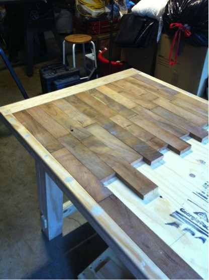 Best ideas about DIY Reclaimed Wood Table Top
. Save or Pin How To Make A Wood Plank Kitchen Table Do It Yourself Now.