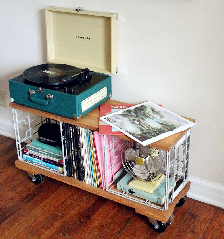 Best ideas about DIY Record Cabinet
. Save or Pin D I Y Industrial Record Cabinet – A Beautiful Mess Now.