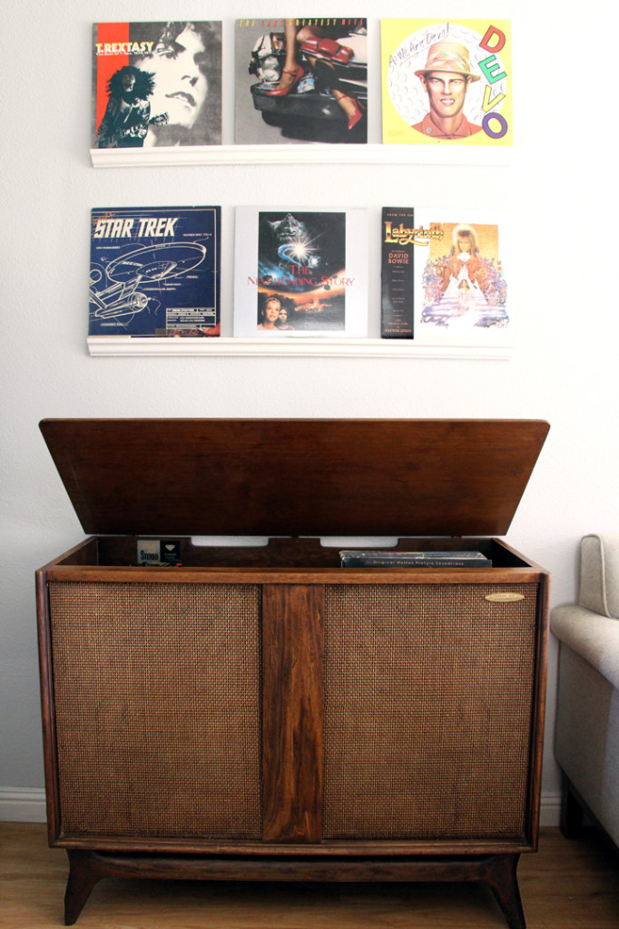 Best ideas about DIY Record Cabinet
. Save or Pin Really Easy Shelves to Display Records spoiler it s Now.