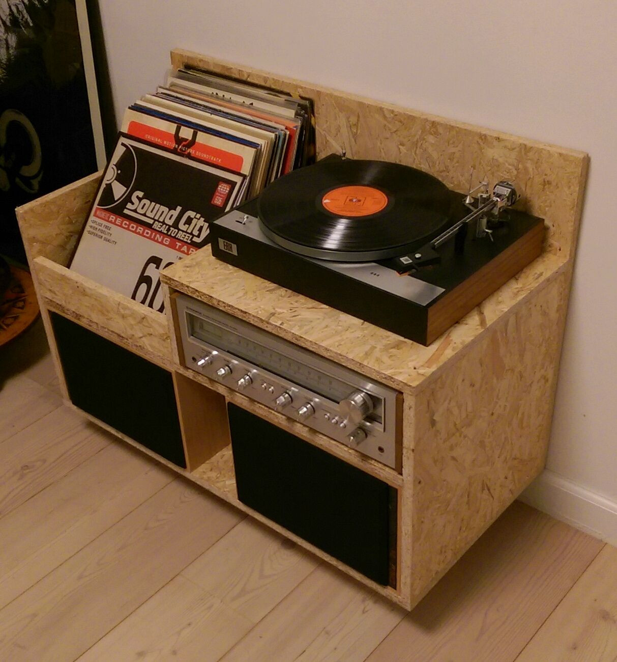 Best ideas about DIY Record Player
. Save or Pin My homemade OSB record player storage furniture Records Now.
