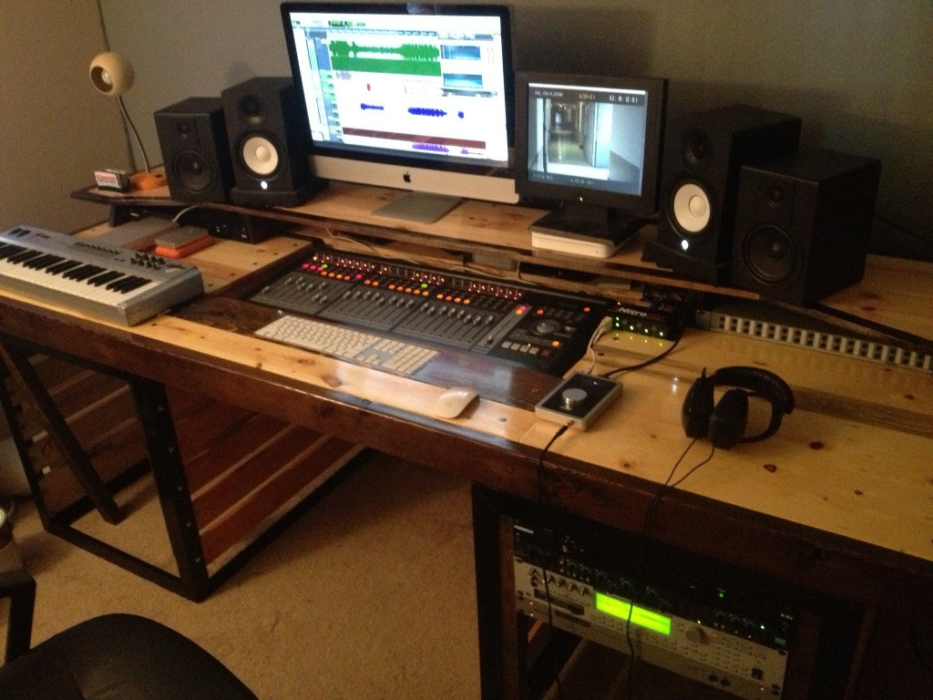 Best ideas about DIY Recording Studio
. Save or Pin DIY Studio Desk imageuploadedbygearslutz Now.