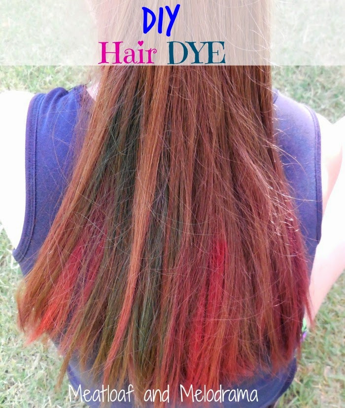 Best ideas about DIY Red Hair Dye
. Save or Pin DIY Temporary Hair Dye Meatloaf and Melodrama Now.