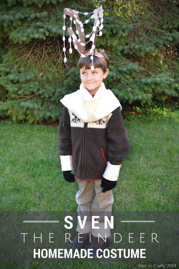 Best ideas about DIY Reindeer Costumes
. Save or Pin HOMEMADE FROZEN COSTUME SVEN THE REINDEER Mad in Crafts Now.