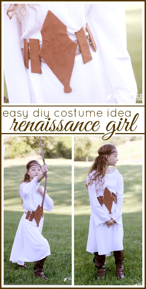 Best ideas about DIY Renaissance Costumes
. Save or Pin Easy Costume Idea Renaissance Girl Sugar Bee Crafts Now.