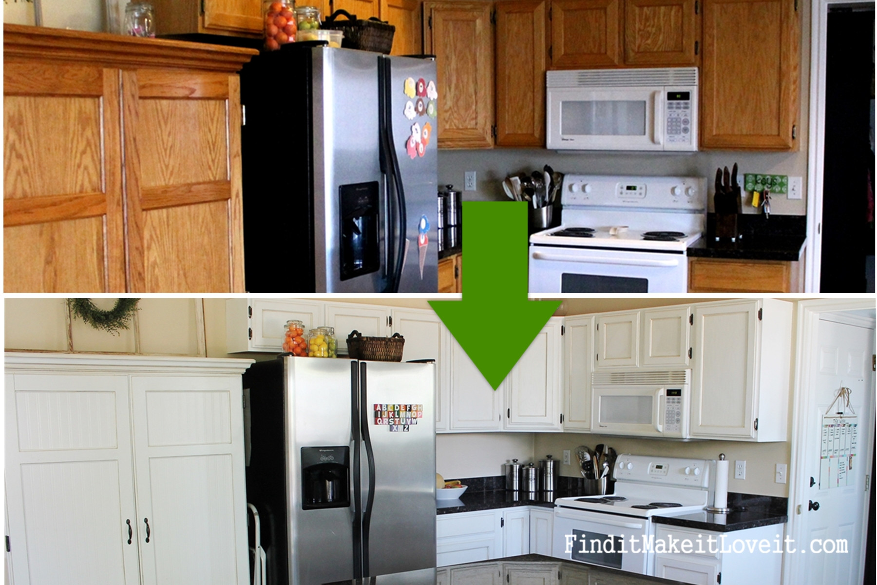 Best ideas about DIY Repaint Kitchen Cabinets
. Save or Pin $150 Kitchen Cabinet Makeover Find it Make it Love it Now.
