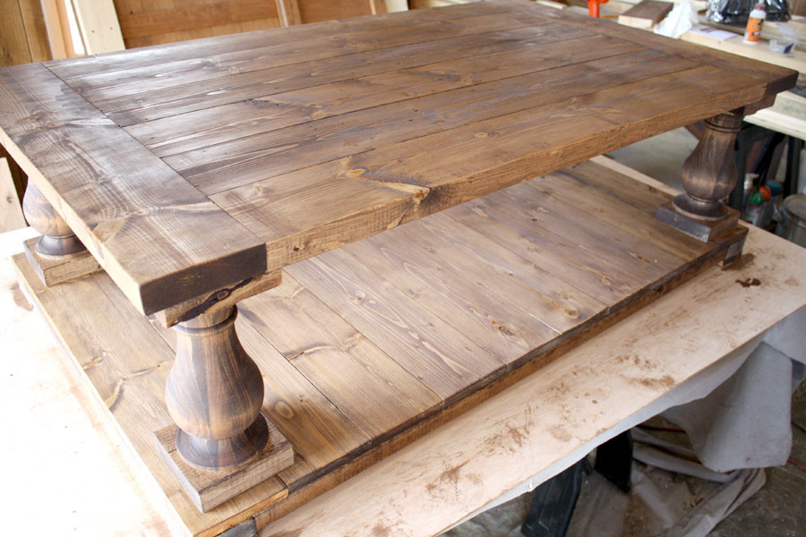 Best ideas about DIY Restoration Hardware Table
. Save or Pin DIY Restoration Hardware inspired Coffee Table Now.