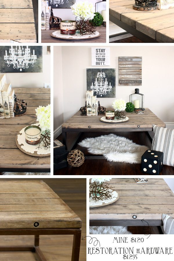 Best ideas about DIY Restoration Hardware Table
. Save or Pin DIY Brickmaker s Coffee Table Now.