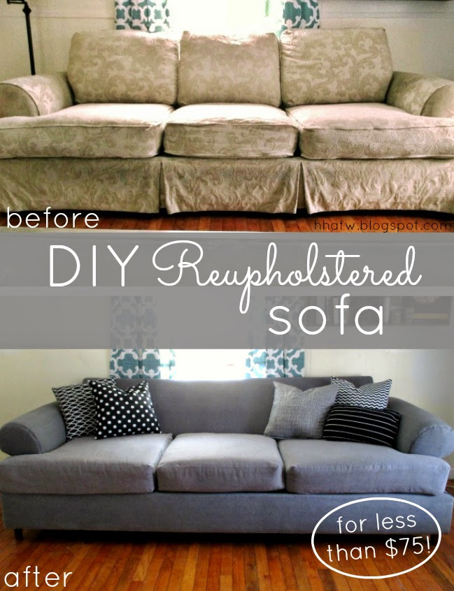 Best ideas about DIY Reupholster Couch
. Save or Pin High Heels and Training Wheels DIY Couch Reupholster With Now.