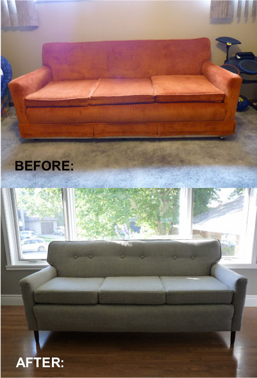 Best ideas about DIY Reupholster Couch
. Save or Pin How To Reupholster An Old Sofa – A DIY Tutorial Now.