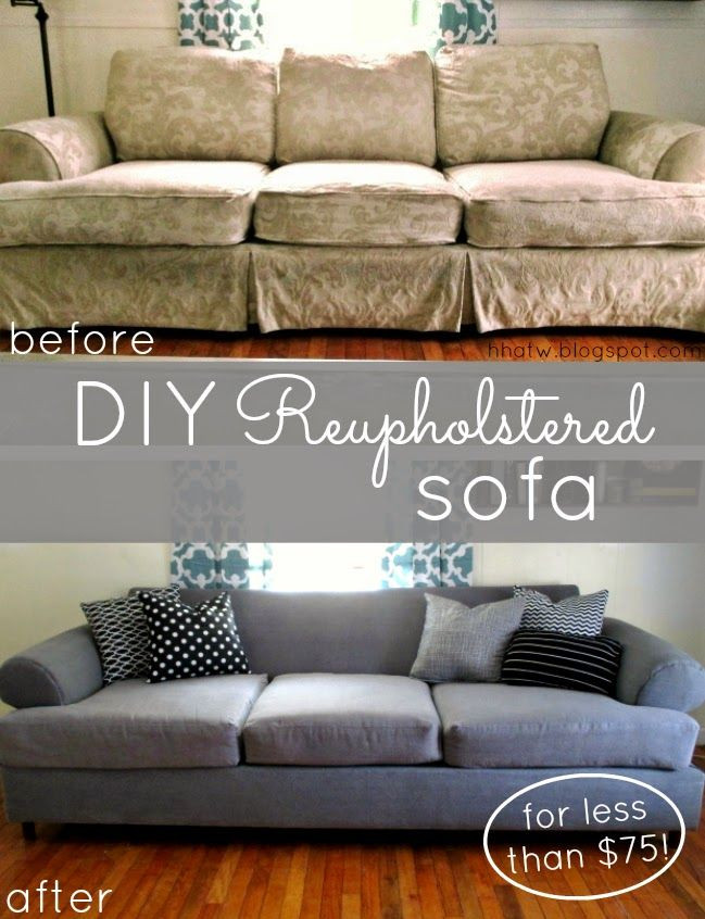 Best ideas about DIY Reupholstery Couch
. Save or Pin Best 25 Sofa makeover ideas on Pinterest Now.