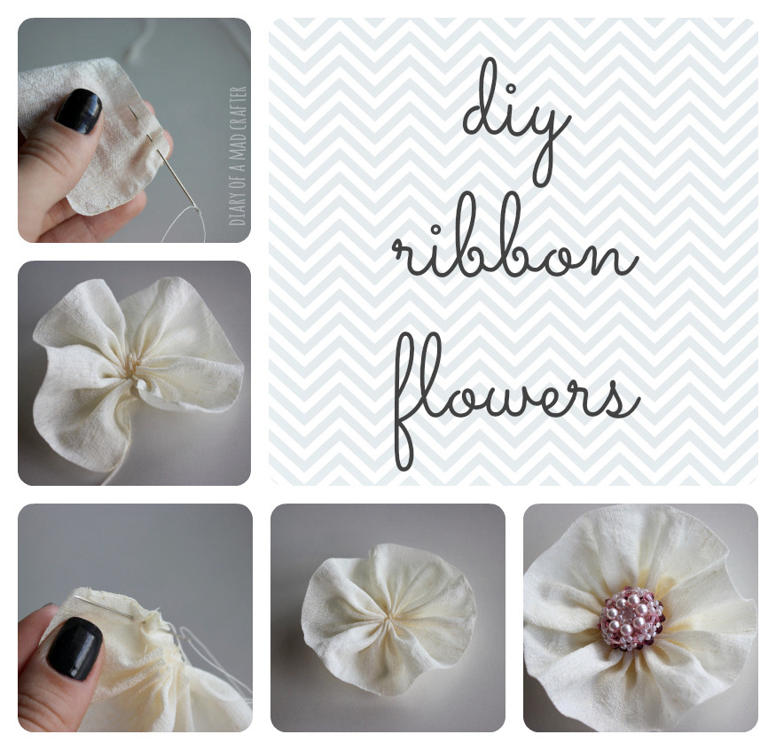 Best ideas about DIY Ribbon Flower
. Save or Pin DIY Ribbon Flowers Now.