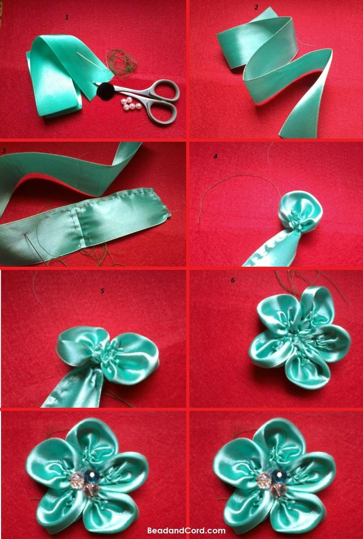 Best ideas about DIY Ribbon Flower
. Save or Pin DIY Ribbon Flower Now.