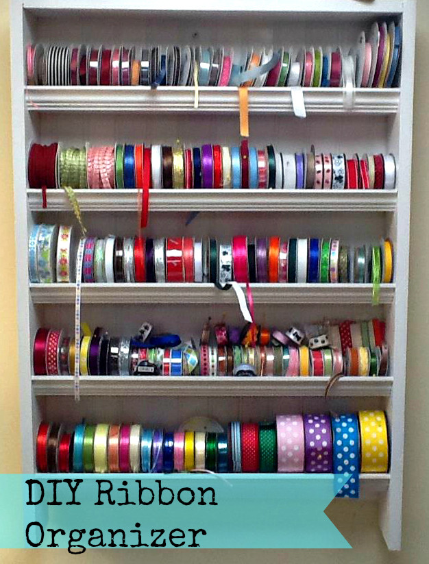 Best ideas about DIY Ribbon Organizer
. Save or Pin Fabulously Smitten Ribbon DIY Rack Now.