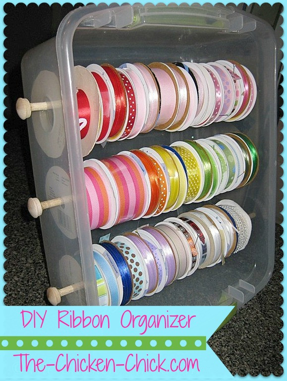 Best ideas about DIY Ribbon Organizer
. Save or Pin DIY Ribbon Organizer Tote Now.