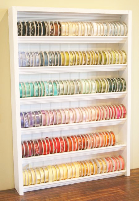 Best ideas about DIY Ribbon Organizer
. Save or Pin Pocket Wonders DIY Ribbon Organizer Shelf Now.