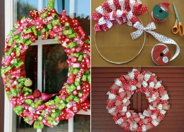 Best ideas about DIY Ribbon Wreaths
. Save or Pin TEAM A DIY Christmas edition Now.