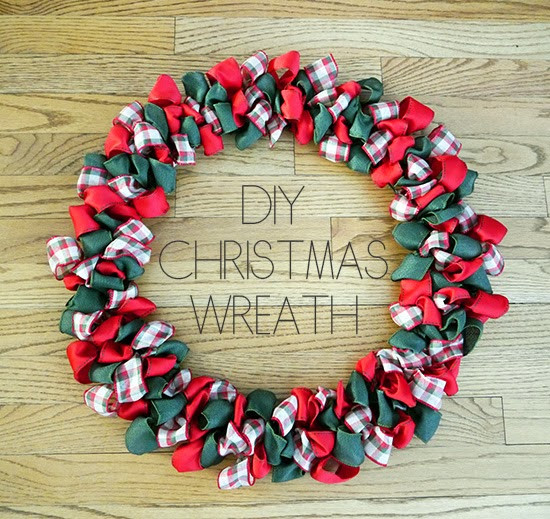 Best ideas about DIY Ribbon Wreaths
. Save or Pin Kristina does the Internets DIY Christmas Ribbon Wreath Now.