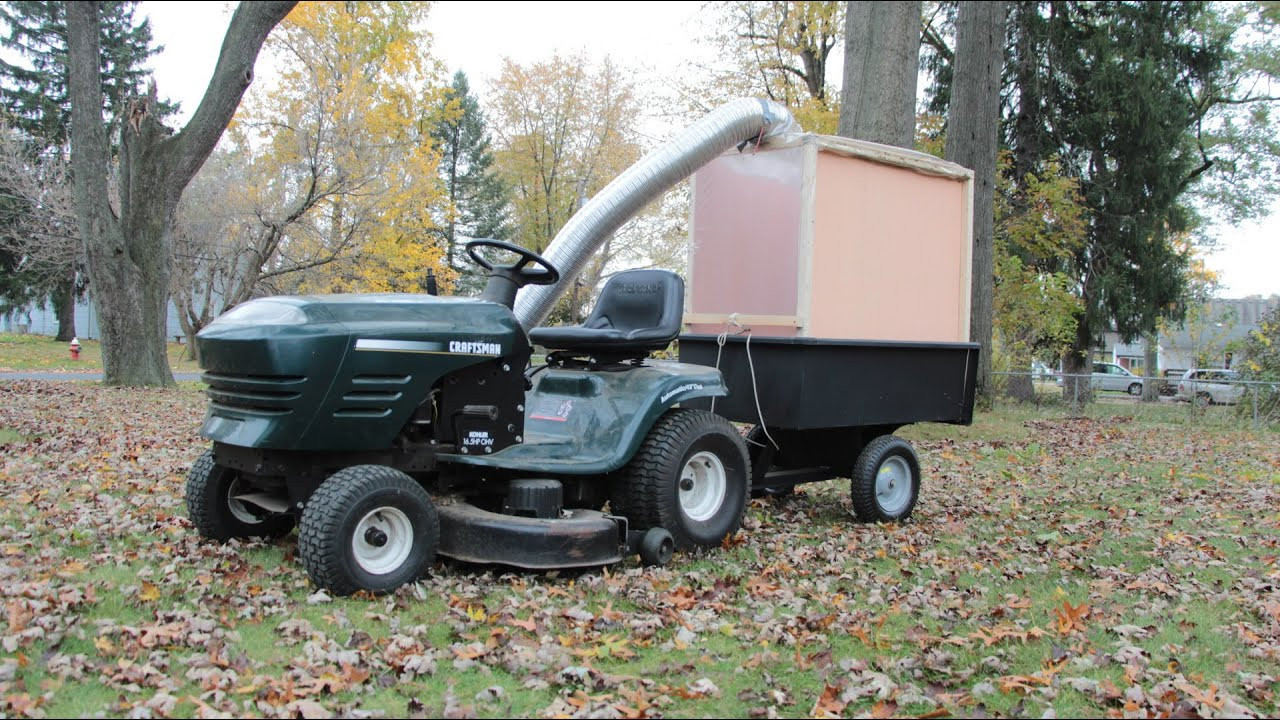 Best ideas about DIY Riding Mower Bagger
. Save or Pin Home Made Lawn Mower Leaf Collector Now.