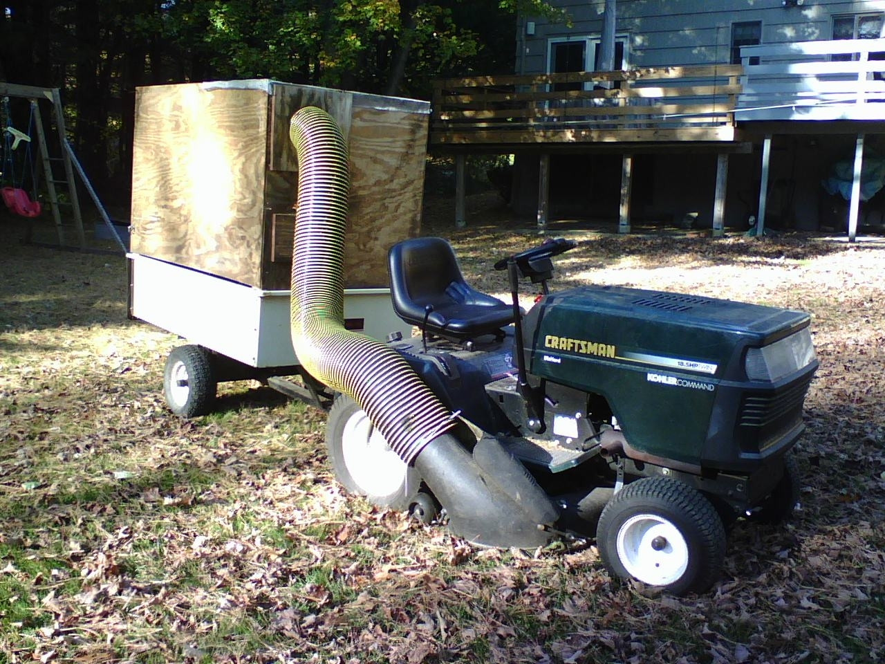 Best ideas about DIY Riding Mower Bagger
. Save or Pin Leaf Catcher 2000 Now.