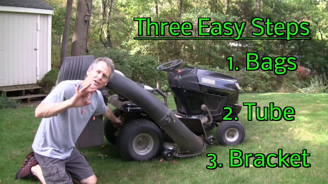 Best ideas about DIY Riding Mower Bagger
. Save or Pin How to Install a Bagger to a riding Lawn Mower Now.