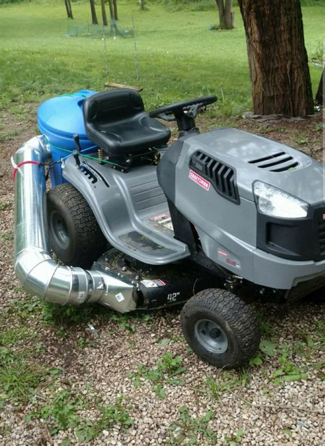 Best ideas about DIY Riding Mower Bagger
. Save or Pin ly a redneck… Now.