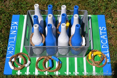 Best ideas about DIY Ring Toss
. Save or Pin DIY Tailgating Ring Toss Game Beneath My Heart Now.