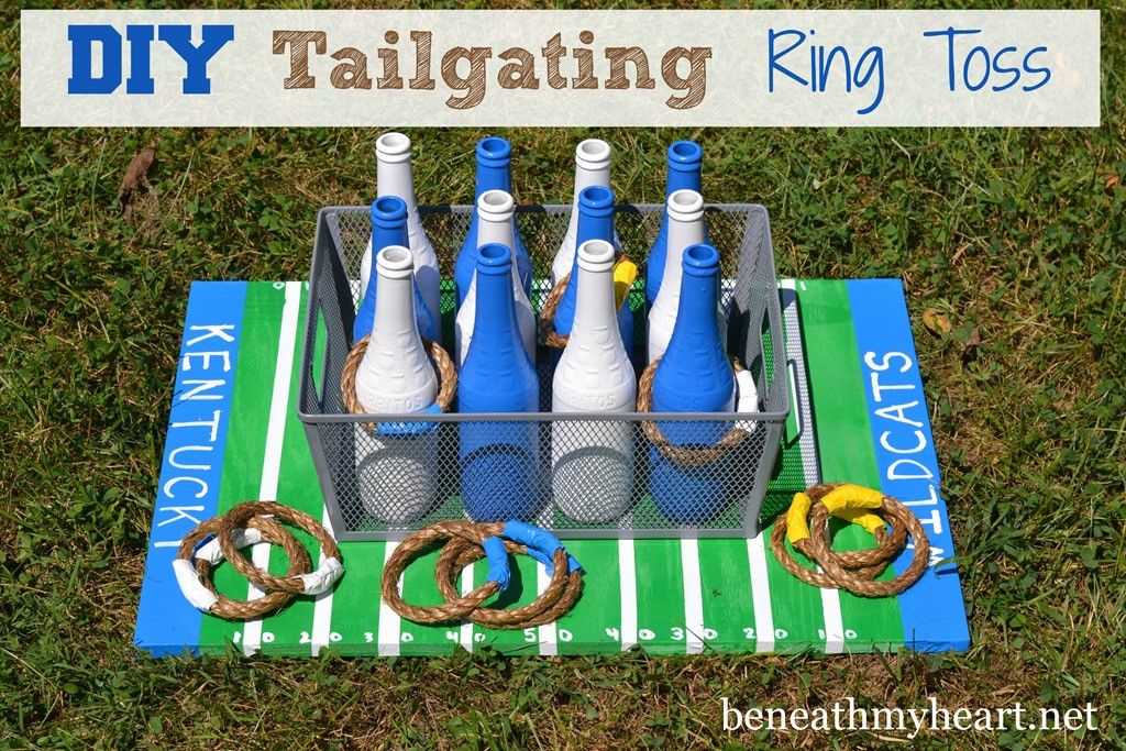 Best ideas about DIY Ring Toss
. Save or Pin DIY Tailgating Ring Toss Game Beneath My Heart Now.