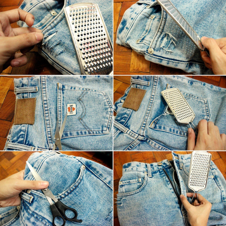 Best ideas about DIY Ripped Jeans
. Save or Pin DIY DISTRESSED BOYFRIEND JEANS – Lyndsay Picardal Now.