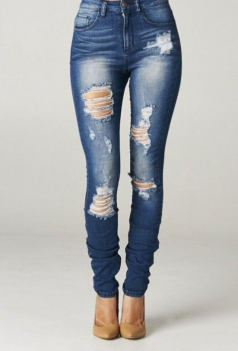 Best ideas about DIY Ripped Jeans
. Save or Pin 52 DIY Ripped Jeans How to Make Natural Looking Now.