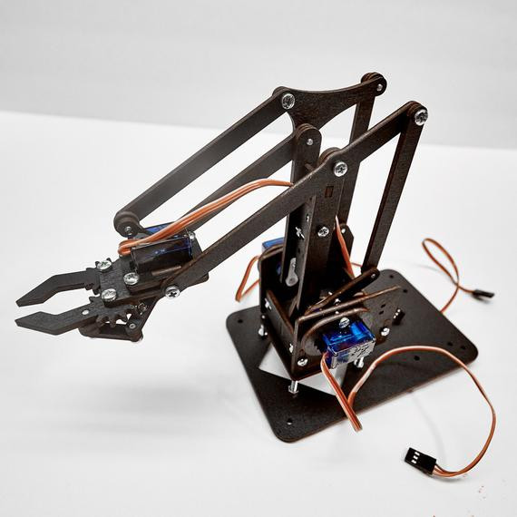 Best ideas about DIY Robot Arm
. Save or Pin MeArm Black Deluxe Robotic Arm Kit DIY Laser Cut by Now.