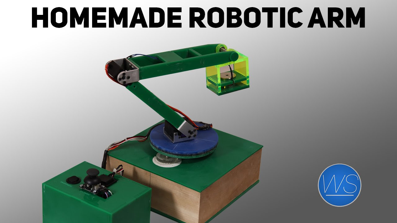 Best ideas about DIY Robot Arms
. Save or Pin DIY Arduino robotic arm Now.