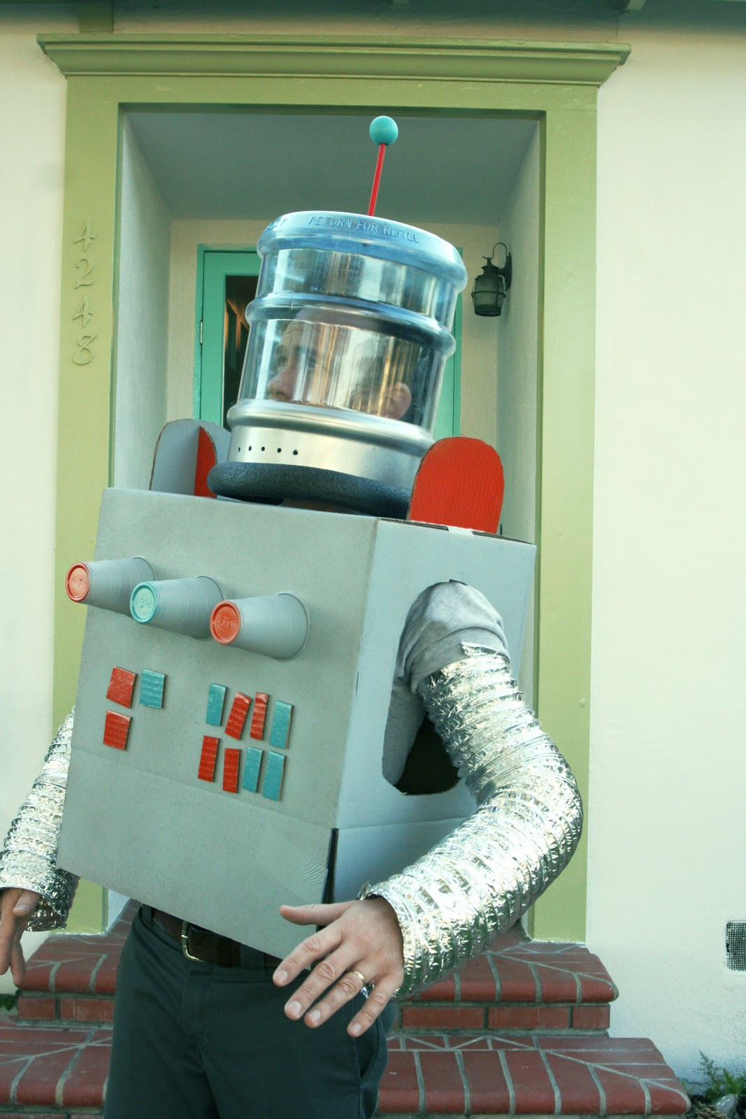Best ideas about DIY Robot Costume
. Save or Pin Picnics in the Park Mr Roboto Easy Homemade Robot Costume Now.