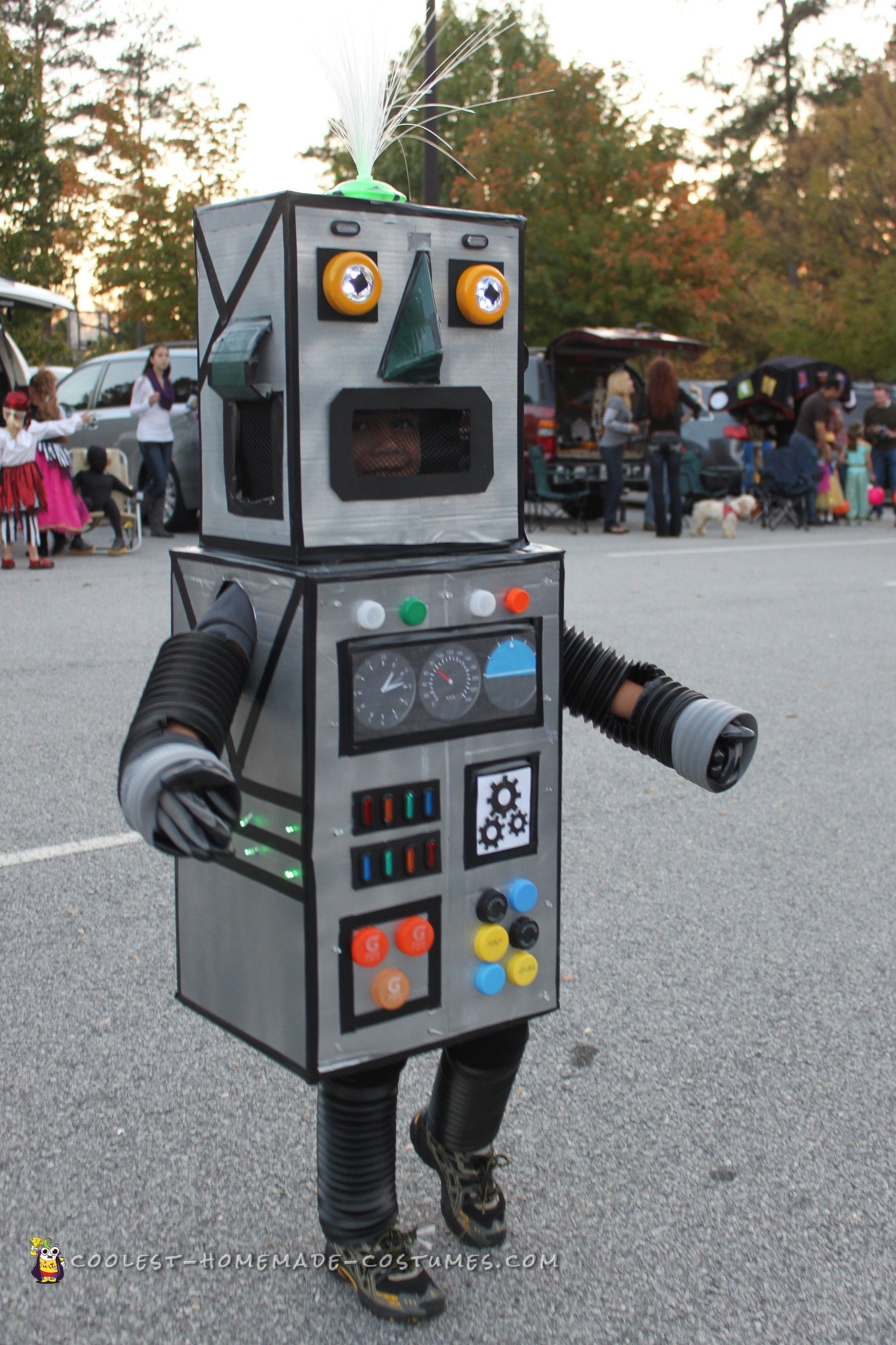 Best ideas about DIY Robot Costume
. Save or Pin DIY Robot Costume that Lights Up Craft Ideas Now.