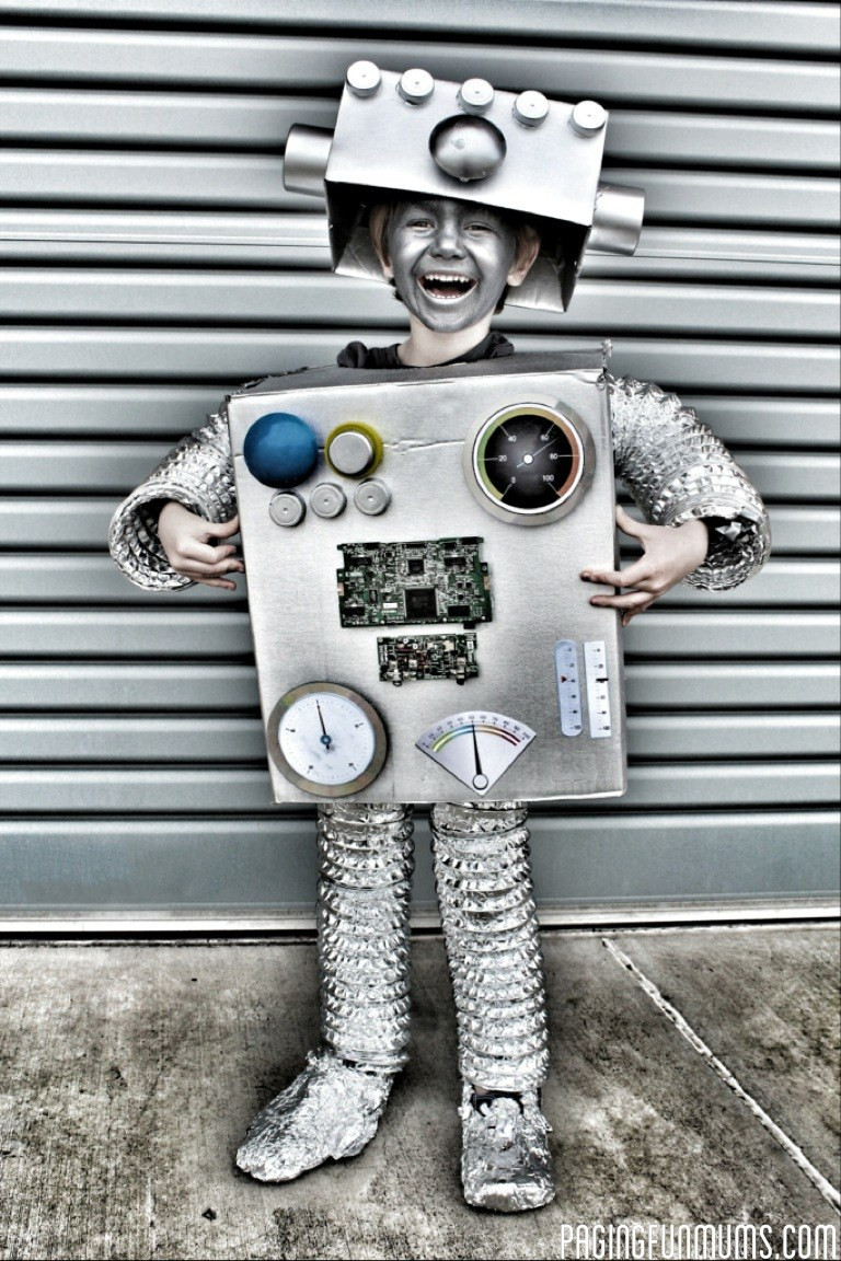 Best ideas about DIY Robot Costumes
. Save or Pin How to make the coolest Robot Costume Ever Now.