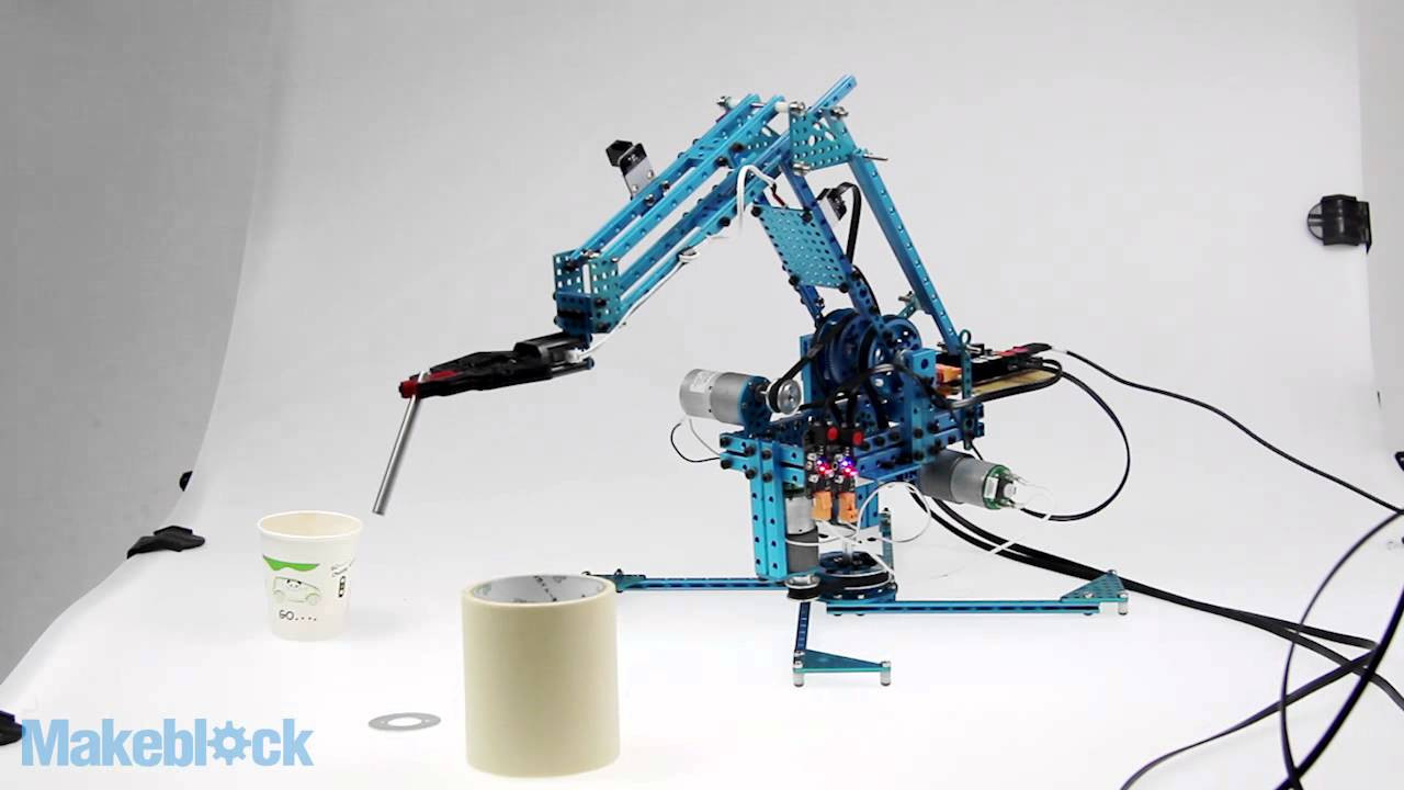 Best ideas about DIY Robotic Arm
. Save or Pin Makeblock Robot Arm Kit Controlled by DIY Joystick Now.