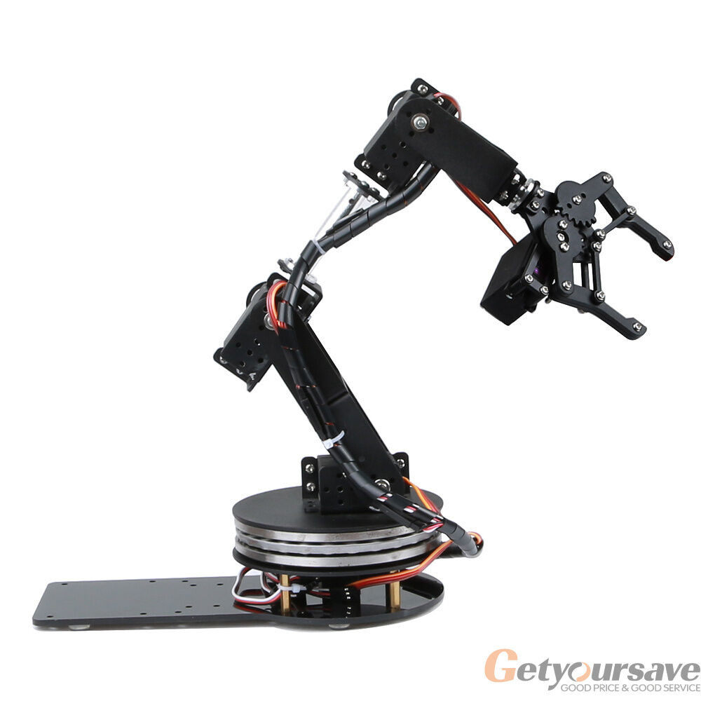 Best ideas about DIY Robotic Arm
. Save or Pin DIY 6DOF Aluminum Robot Arm 6 Axis Rotating Mechanical Now.