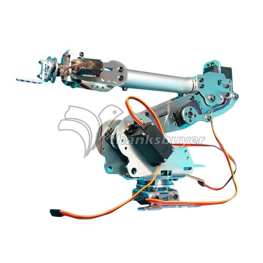 Best ideas about DIY Robotic Kits
. Save or Pin 6DOF Mechanical Robot Arm Claw with Servos for Robotics Now.