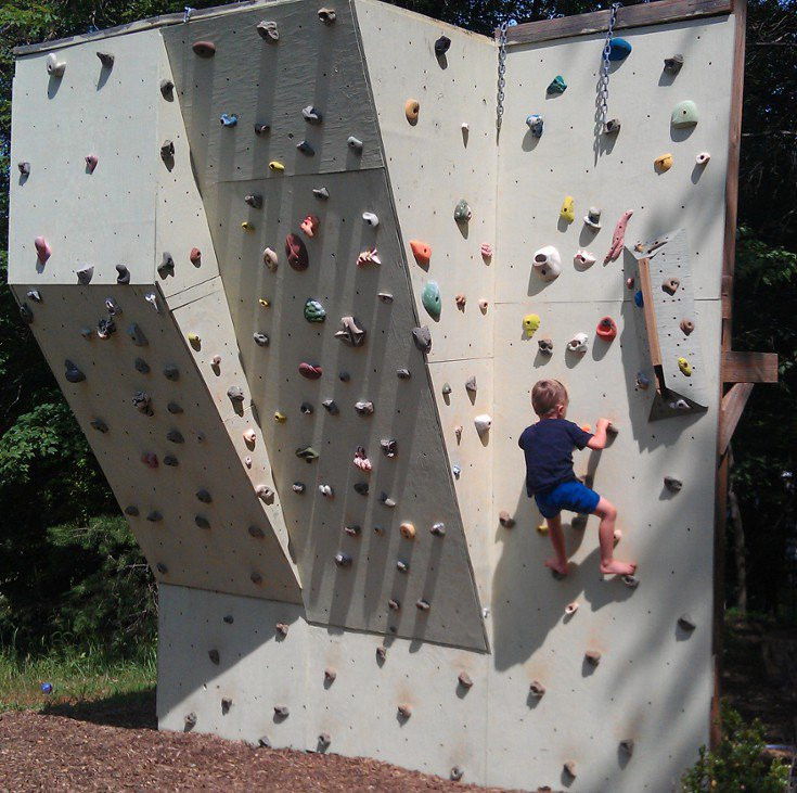 Best ideas about DIY Rock Wall
. Save or Pin Backyard Climbing Wall Now.
