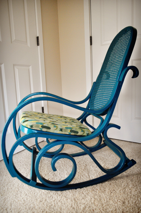 Best ideas about DIY Rocking Chair
. Save or Pin pleted…Wood & Rattan Rocking Chair Now.