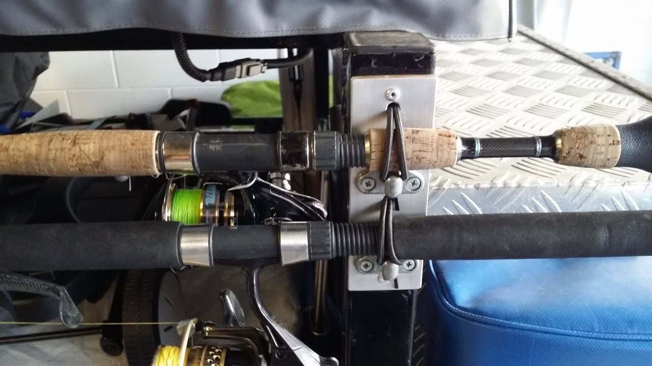 Best ideas about DIY Rod Holder
. Save or Pin Fishing Rod Holder for boat camper trailer or roof rack Now.