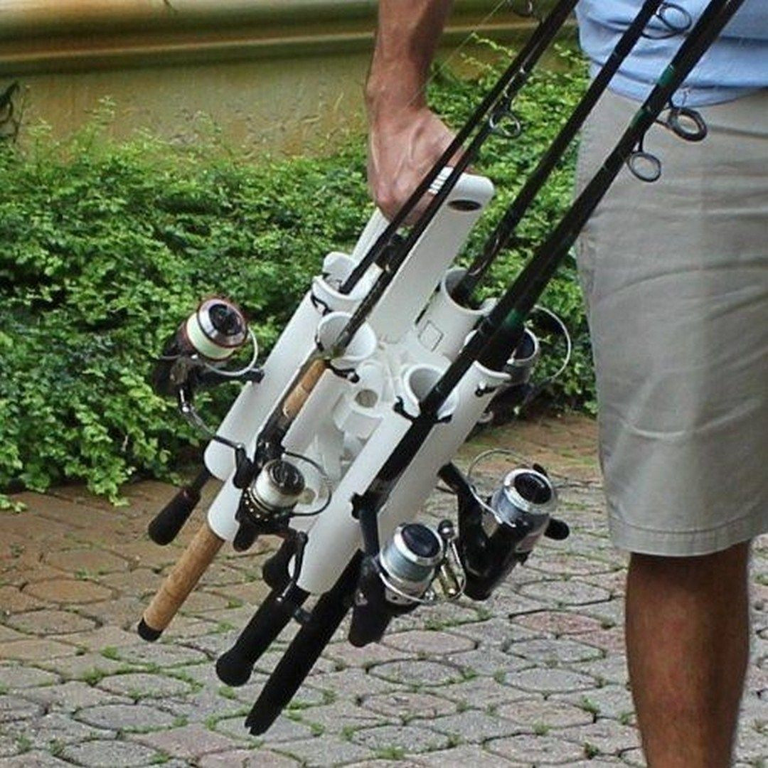 Best ideas about DIY Rod Holder
. Save or Pin DIY PVC Outdoor Fishing Rod Holder 22 Now.