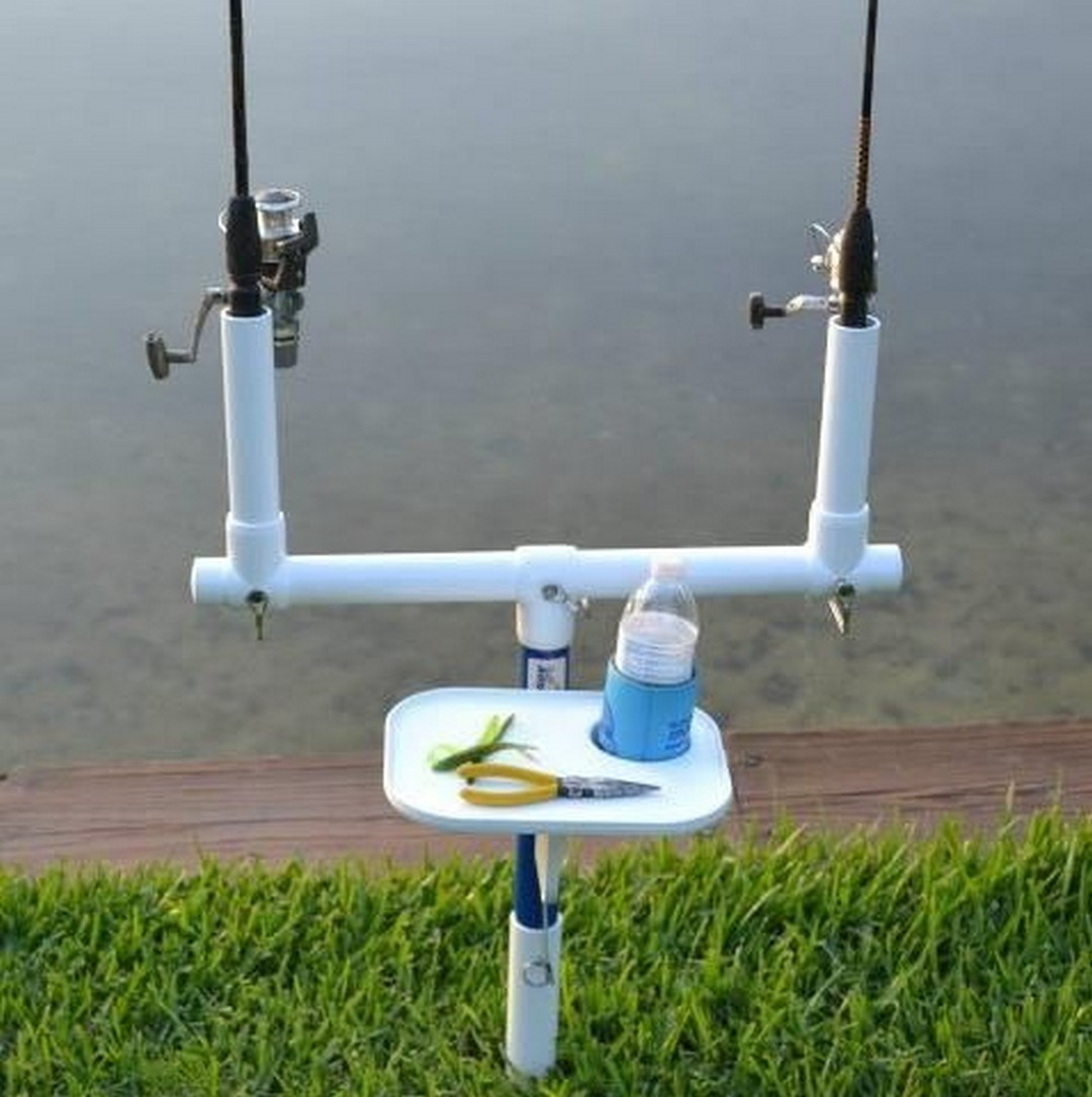 Best ideas about DIY Rod Holder
. Save or Pin DIY PVC Outdoor Fishing Rod Holder 25 – Vanchitecture Now.