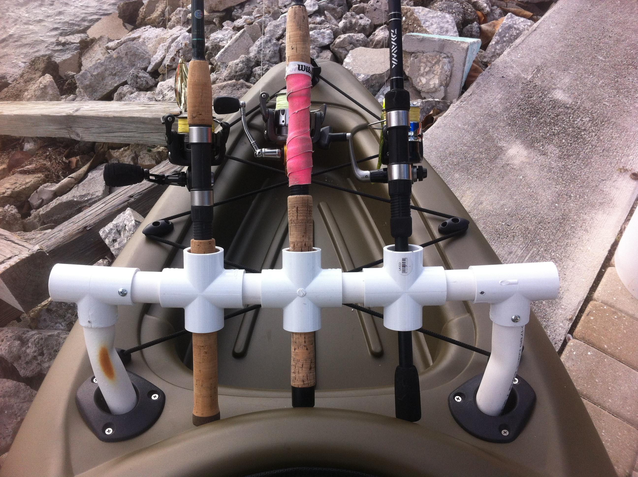 Best ideas about DIY Rod Holder
. Save or Pin Rod Holder Outrigger Build Now.