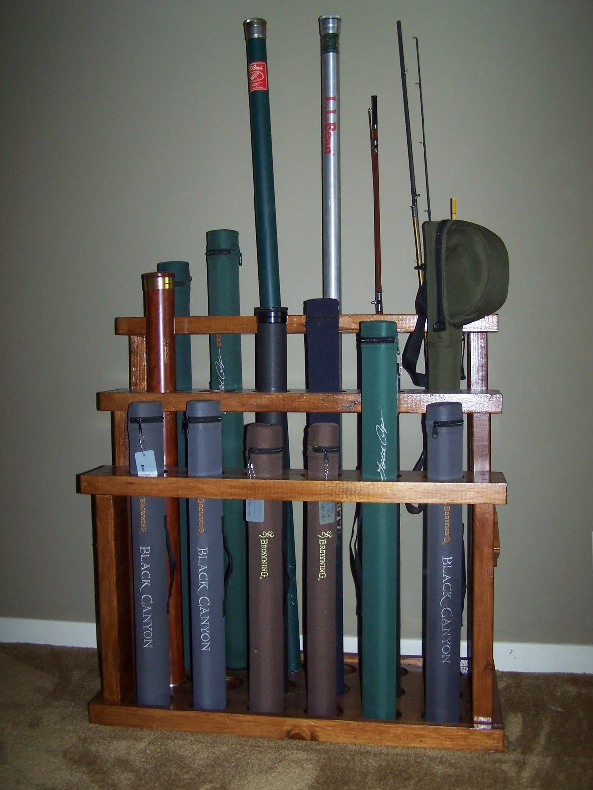 Best ideas about DIY Rod Rack
. Save or Pin The Naturalist s Angle "D I Y " Fly Rod Rack Now.