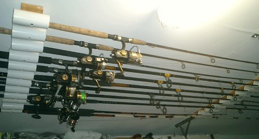 Best ideas about DIY Rod Rack
. Save or Pin DIY Fishing Rod Holder Instructions Now.