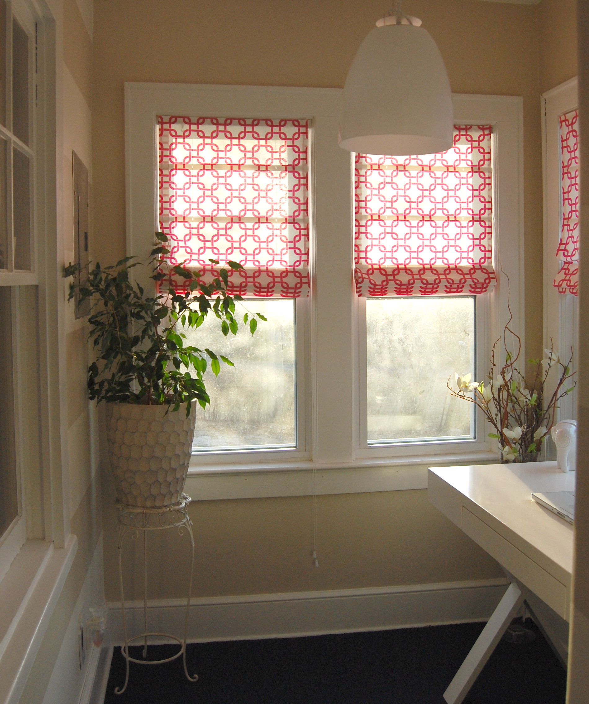 Best ideas about DIY Roman Blinds
. Save or Pin Flashback Friday DIY No Sew Roman Shades – Made2Style Now.